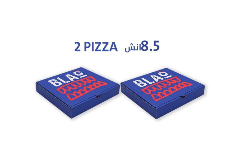 ٢ بيتزا ٥'٨ انش
